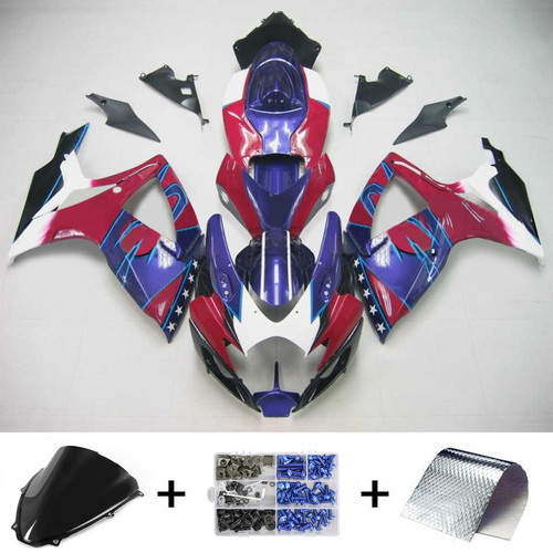 Suzuki GSXR 600/750 2006-2007 Amotopart Fairing Kit Generic #137