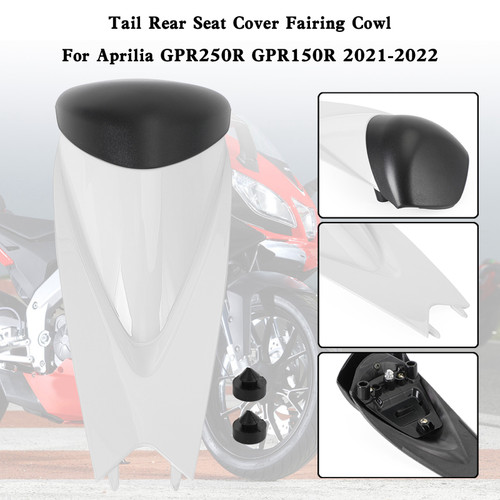 Aprilia GPR250R GPR150R 2021-2022 Tail Rear Seat Cover Fairing Cowl WHI
