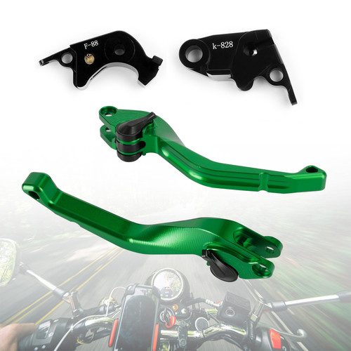 CNC Short Clutch Brake Lever fit for Kawasaki Z750R Z1000 ZX10R ZX6R/636