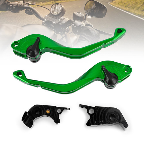 CNC Short Clutch Brake Lever fit for Kawasaki ZZR/ZX1400 SE Version 16-17