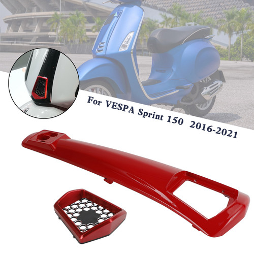 Steering Cover Drangon Fairings For VESPA Sprint Primavera 125/150 2014-2021 RED