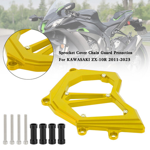 Front Sprocket Cover Chain Guard KAWASAKI Ninja ZX-10R ZX10R 2011