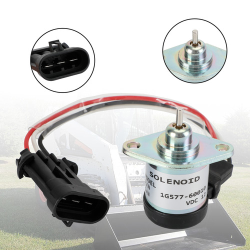 Fuel Shut Off Solenoid Shutdown Kubota Yanmar SA-4569-T 17454
