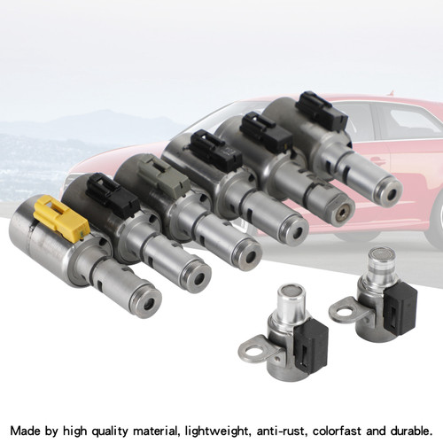 8pcs 03-10 Volkswagen Beatles 1.8L 1.9L 2.0L 2.5L 09G TF-60SN/TF60SN 6-speed Trans Solenoid FWD