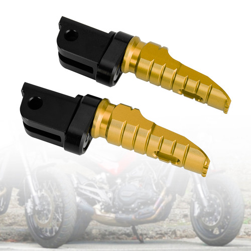 Front Footrests Foot Peg fit for Benelli Leoncino 500 18-22 502C 752S 19-22 G0LD