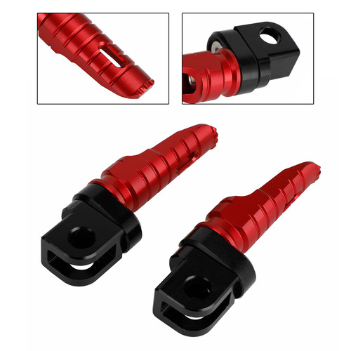 Front Footrests Foot Peg fit for CFMOTO 250SR 250NK 400NK 650NK 400GT 2019-2022 RED