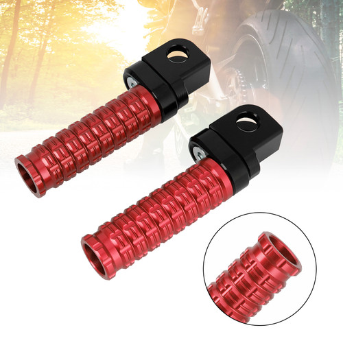 Front Footrests Foot Peg fit for CFMOTO 250SR 400NK 650NK 400GT 650GT 2019-2022 RED