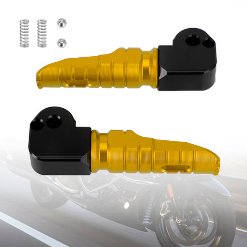 Rear Footrests Foot Peg fit for HONDA FORZA 750 NSS 750 2021-2022 GOLD