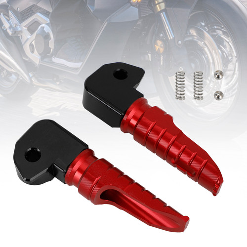 Rear Footrests Foot Peg fit for HONDA FORZA 750 NSS 750 2021-2022 RED