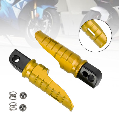 Rear Footrests Foot Peg fit for SUZUKI GSX-S125/150 GSX-R125/150 GW250 2018-2022 GOLD