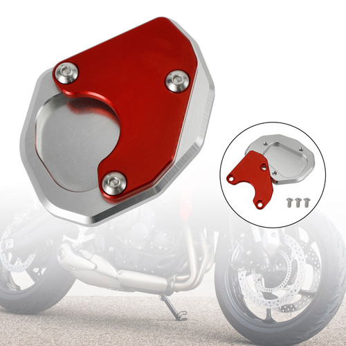 Kickstand Enlarge Plate Pad fit for Trident 660 2021 2022 Red