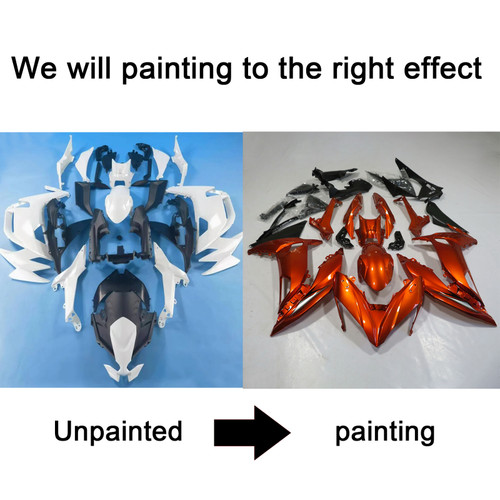 2020-2022 Kawasaki ER6F/Ninja650 Amotopart Fairing Kit Generic #105