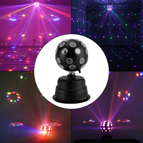 Disco Party Lights Strobe LED DJ Ball Sound Activated Bulb Dance Lamp Stage Show