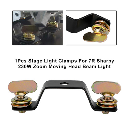 1Pcs Stage Light Clamps For 7R Sharpy 230W Zoom Moving Head Beam Light