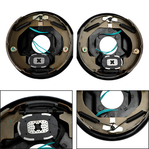 Electric Trailer Brake Kit-10"-Left and Right Hand Assemblies-3500 lbs