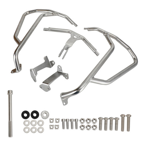 Engine Guard Crash Bar Frame Protector Bumper Silver For Honda Crf 1100L 20-22