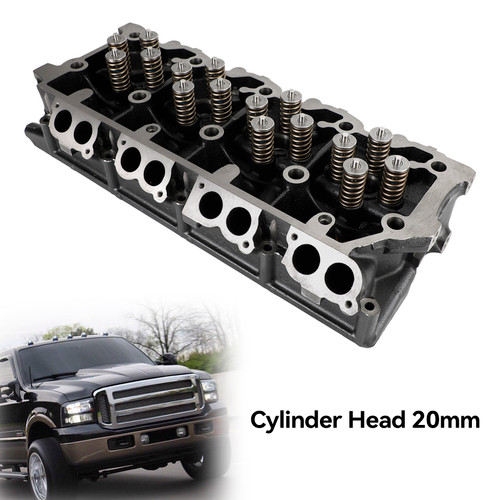 05-07 Ford F-Series Super Duty 6.0L V8 Powerstroke Cylinder Head 20mm