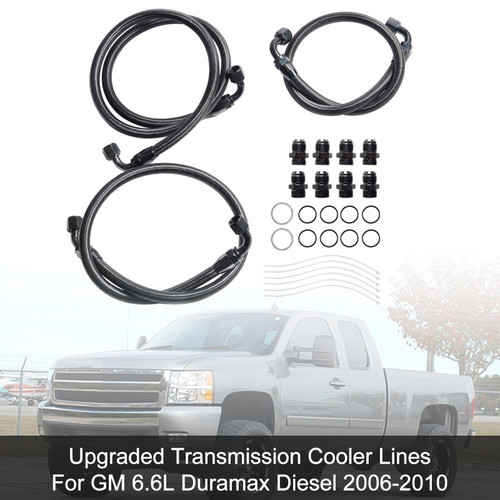 GM 6.6L Duramax Diesel 2006-2010 Upgraded Transmission Cooler Lines