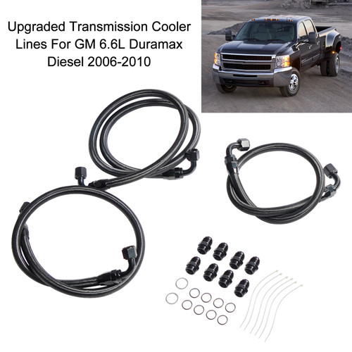 GM 6.6L Duramax Diesel 2006-2010 Upgraded Transmission Cooler Lines