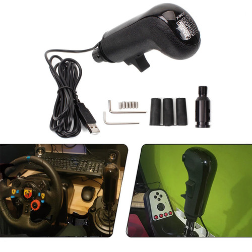 USB Gearshift Knob for Logitech G923 G29 G27 G25 TH8A Gearshift