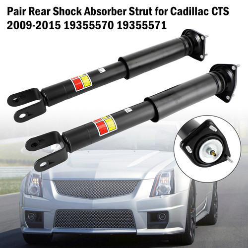 2009-2015 Cadillac CTS Pair Rear Shock Absorber Strut 19355570 19355571