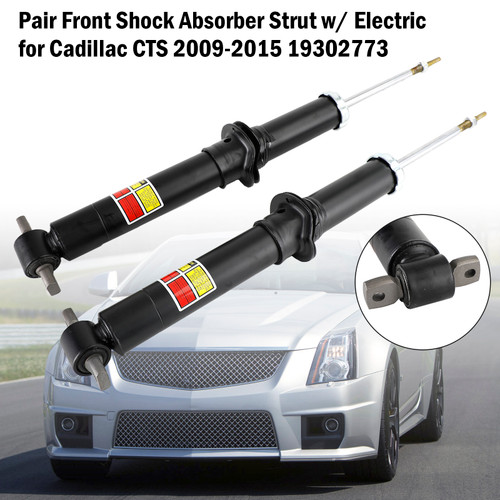 Cadillac CTS 2009-2015 Pair Front Shock Absorber Strut w/ Electric 19302773