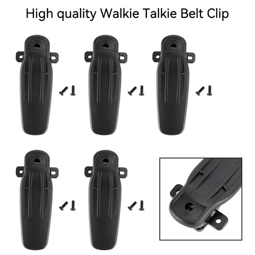 5X Back Pocket Clip Belt Clip For TK-2180 TK-3180 TK-5210 TK5220 Walkie Talkie