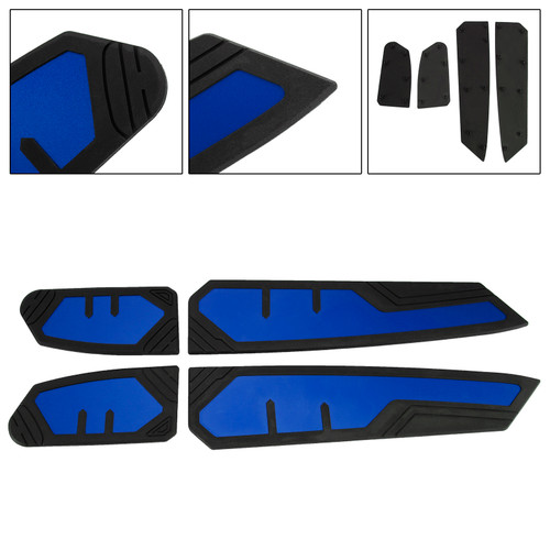 2018-2022 HONDA FORZA NSS 300/350 Footboard Foot Rest Pad Peg Pedal Mat Plate Blue