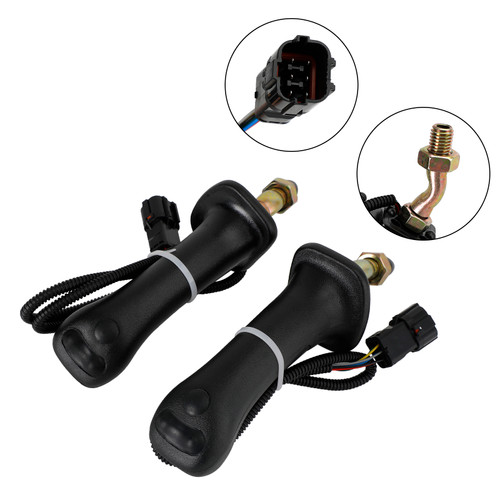 3Button Excavator Joystick Handle Pair For Doosan DH DX150 215 225 300 370-9C