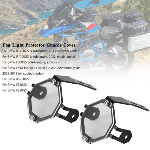 Fog Light Protector Guards Cover For BMW R1200GS Adventure F800GS F850GS F750GS CLE