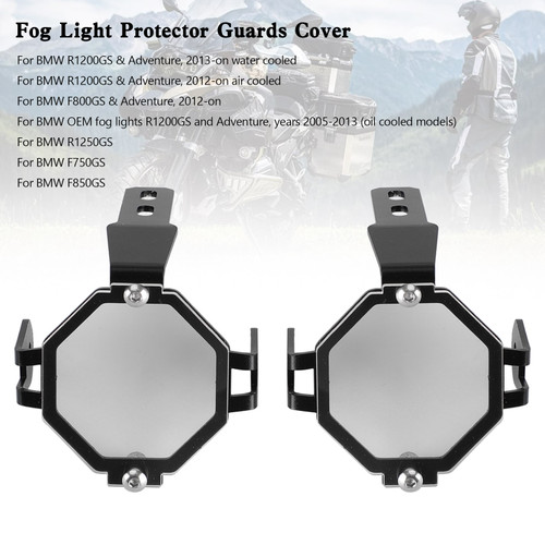 Fog Light Protector Guards Cover For BMW R1200GS Adventure F800GS F850GS F750GS CLE