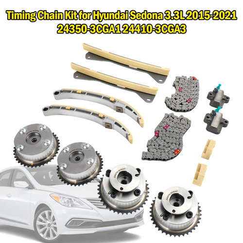Kia Sorento 3.3L 2014-2020 Timing Chain Kit Hyundai Sedona 3.3L 24350-3CGA1