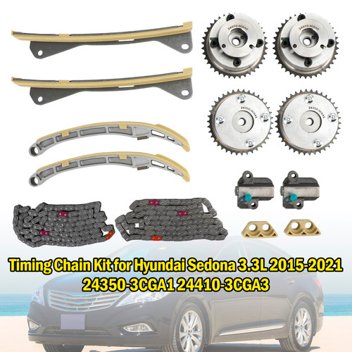 Kia Stinger 3.3L 2018-2020 Timing Chain Kit Hyundai Sedona 3.3L 24350-3CGA1