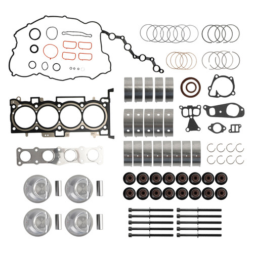2011-2018 Kia Optima 4-Door 2.4L G4KJ 2.4L Engine Rebuild Pistons Gasket Overhaul Kit 2011-2018 Kia Optima 4-Door 2.4L G4KJ 2.4L Engine Rebuild Pistons Gasket Overhaul Kit