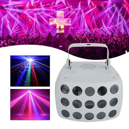 RGBW LED Beam Spot Strobe Disco DJ Stage Light Party Dance Club Bar Light