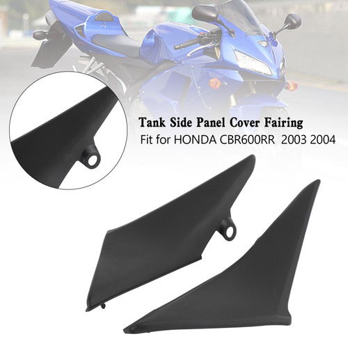 Gas Tank Side Trim Cover Panel Fairing Cowl Honda CBR600 RR 2003 2004