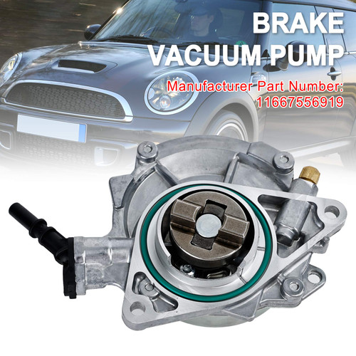 Brake Vacuum Pump 11667556919 For Mini R55 R56 R57 R58 R59 Cooper S & JCW 1.6 Petrol N14