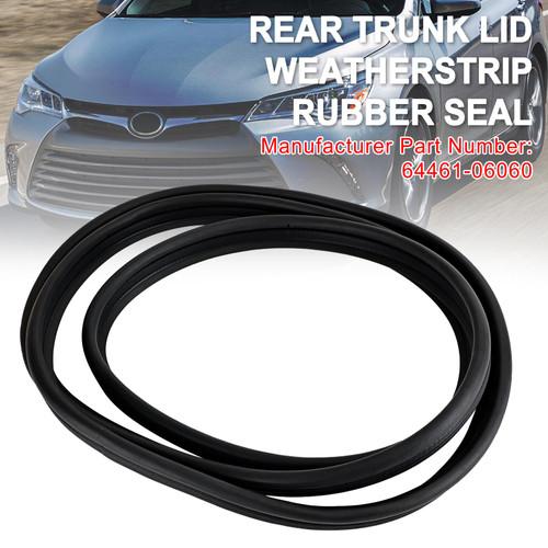 Rear Trunk Lid Weatherstrip Rubber Seal 64461-06060 For Toyota Camry 2007-2011