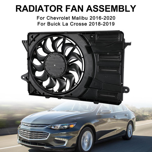 2016-2020 Chevrolet Malibu Engine Cooling Fan Assembly