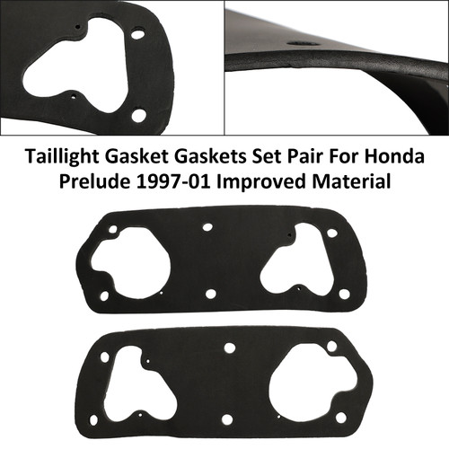 Taillight Gasket Gaskets Set Pair For Honda Prelude 1997-01 Improved Material