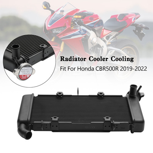 Aluminum Radiator Cooling Cooler For Honda CBR500R CBR 500 R 2019-2022