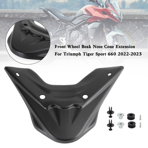 Front Wheel Beak Nose Cone Extension For Tiger Sport 660 2022-2023