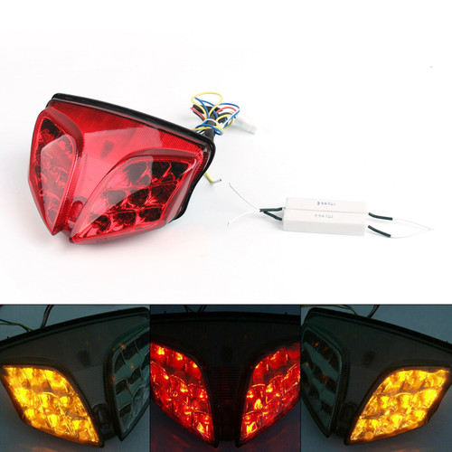 Integrated LED TailLight Turn Signals for Suzuki GSXR 600/750 08-11 1000 2009 R