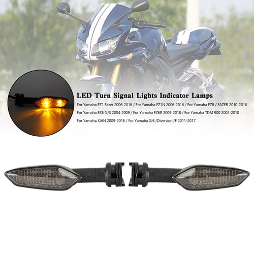 LED Turn Signal Lights Indicator Lamps For Yamaha FZ1 N FZ8 FZ6 FZ