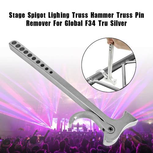 Stage Spigot Lighing Truss Hammer Truss Pin Remover For Global F34 Tru Silver