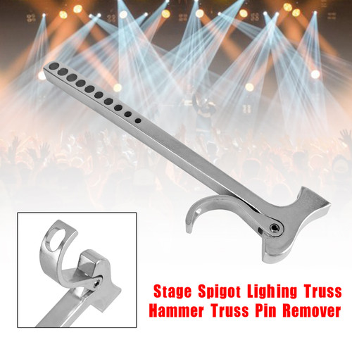 Stage Spigot Lighing Truss Hammer Truss Pin Remover For Global F34 Tru Silver