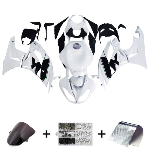 2009-2012 Kawasaki ZX6R 636 Amotopart Fairing Kit Generic #136