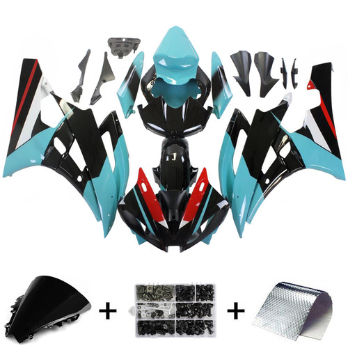 2006-2007 Yamaha YZF 600 R6 Amotopart Fairing Kit Generic #157