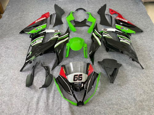 2013-2018 Kawasaki ZX6R 636 Amotopart Fairing Kit Generic #119