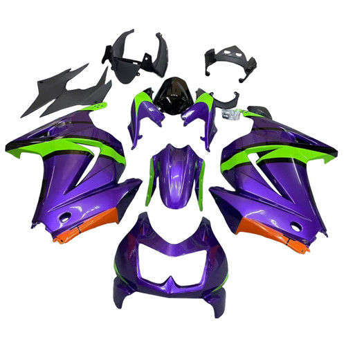 2008-2012 Kawasaki EX250/Ninja250R Amotopart Fairing Kit Generic #112